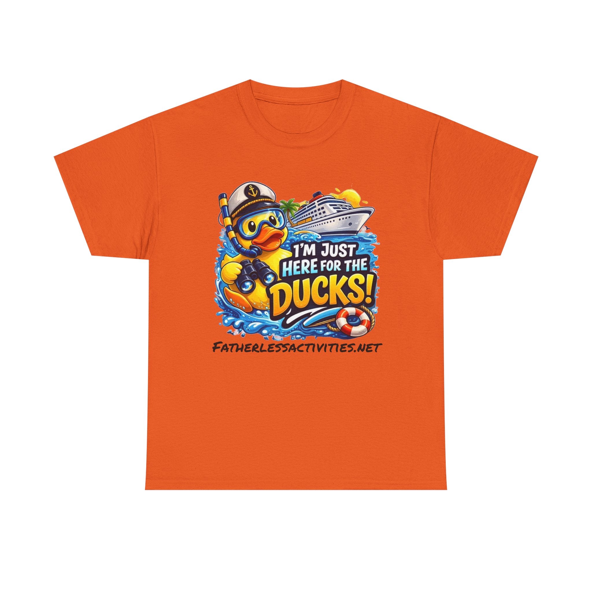 I'm Just Here for the Ducks! Cruise Duck T-Shirt