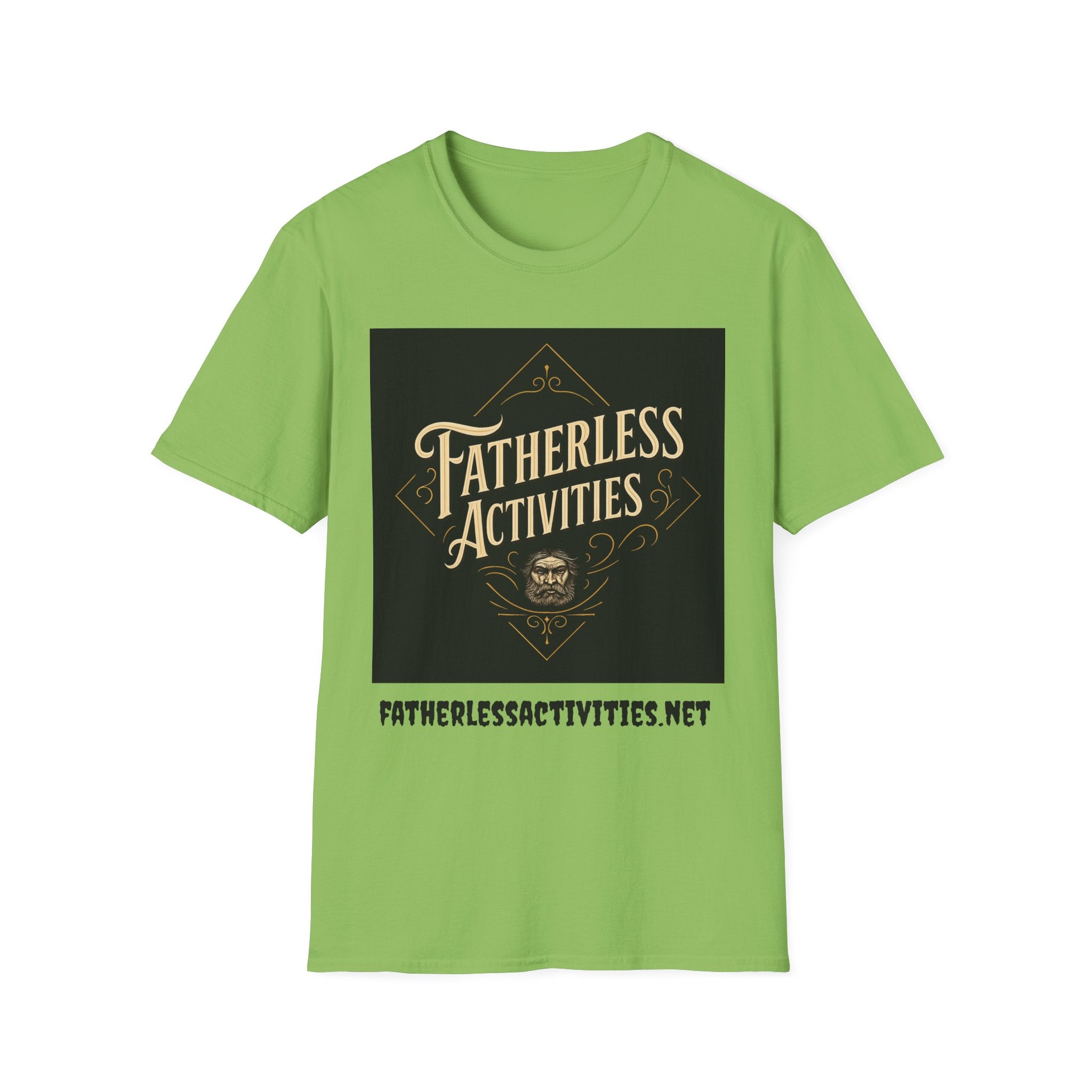 Fatherless Activities T-Shirt, Mens Graphic Tee #3 Streetwear College Fraternity