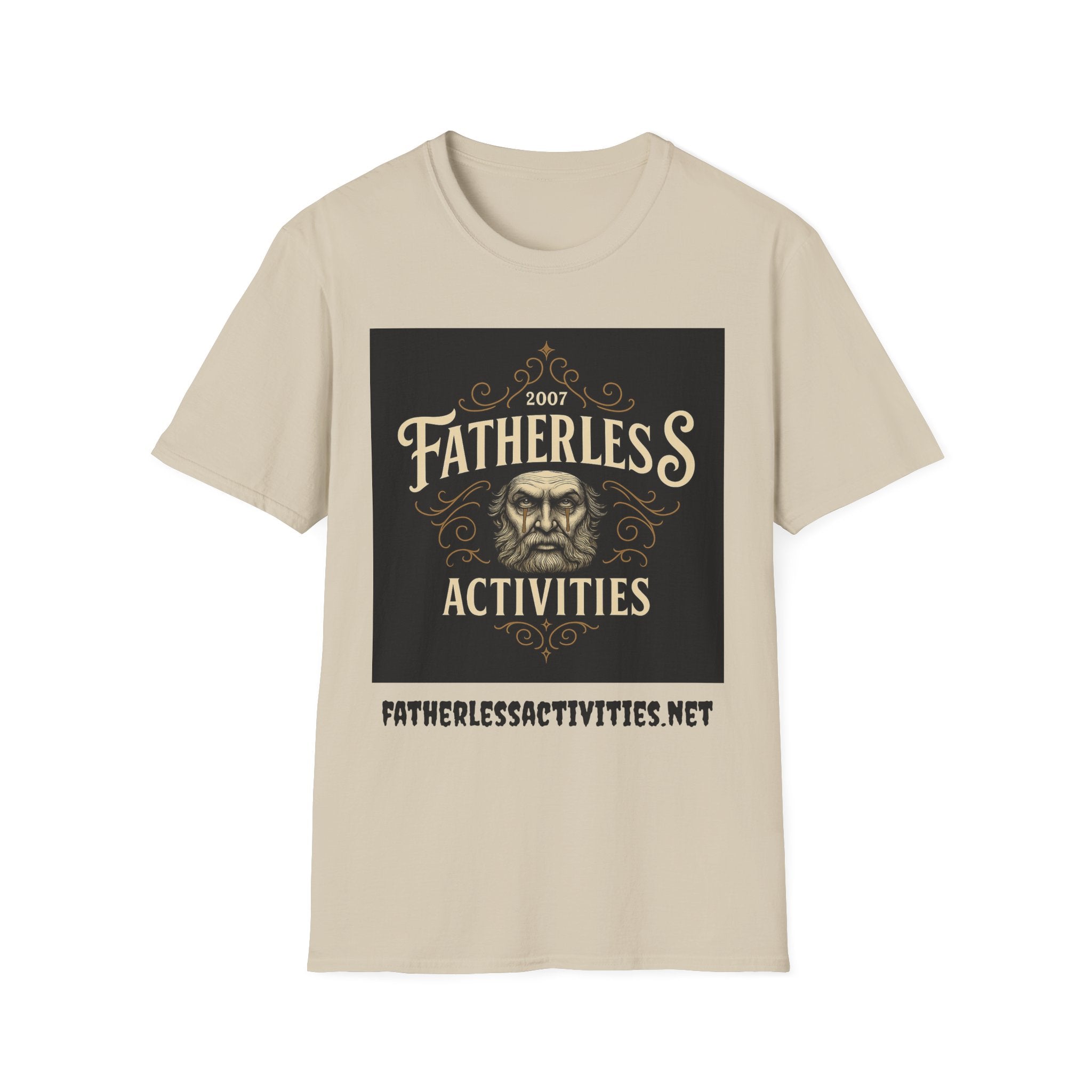 Fatherless Activities  #7 T-Shirt Mens Graphic Tee, Casual Wear, Street Wear College Frat