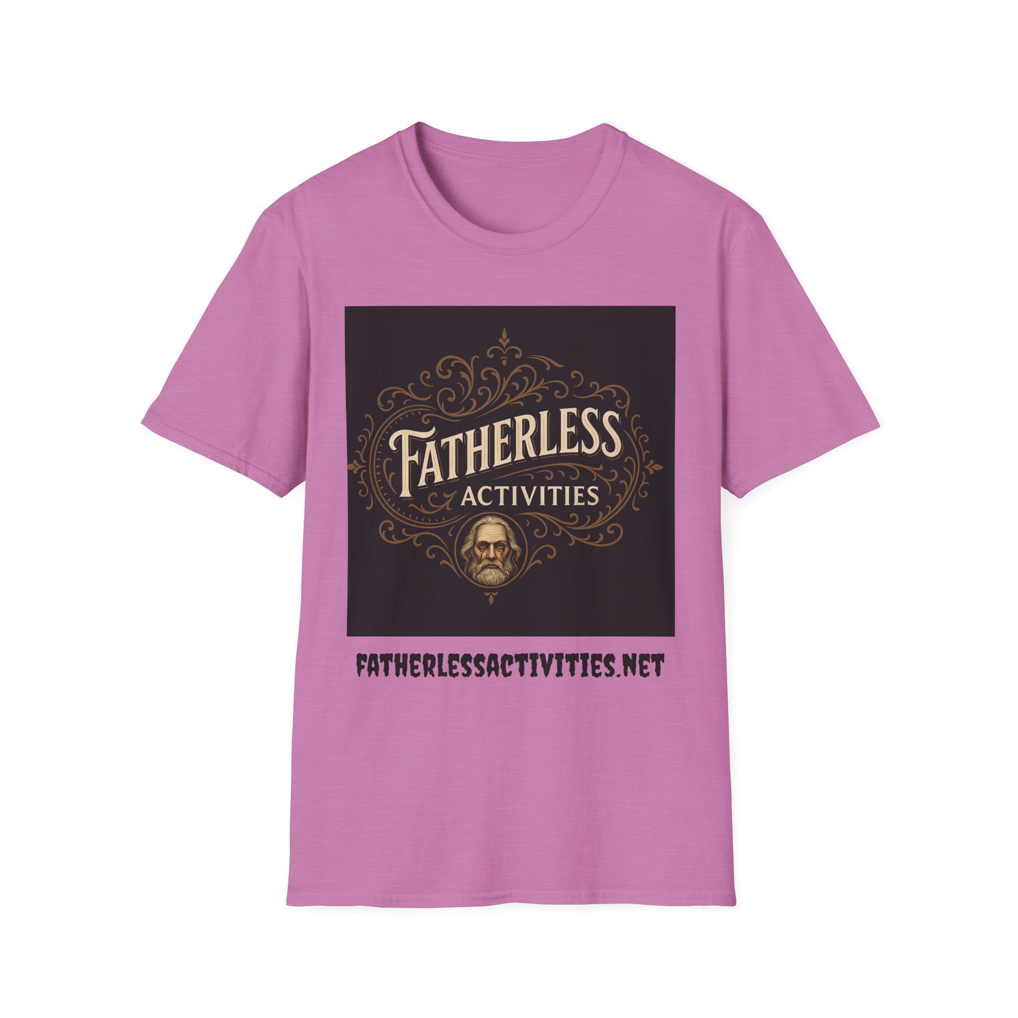 Fatherless Activities  #8 T-Shirt Mens Graphic Tee, Casual Wear, Street Wear College Frat