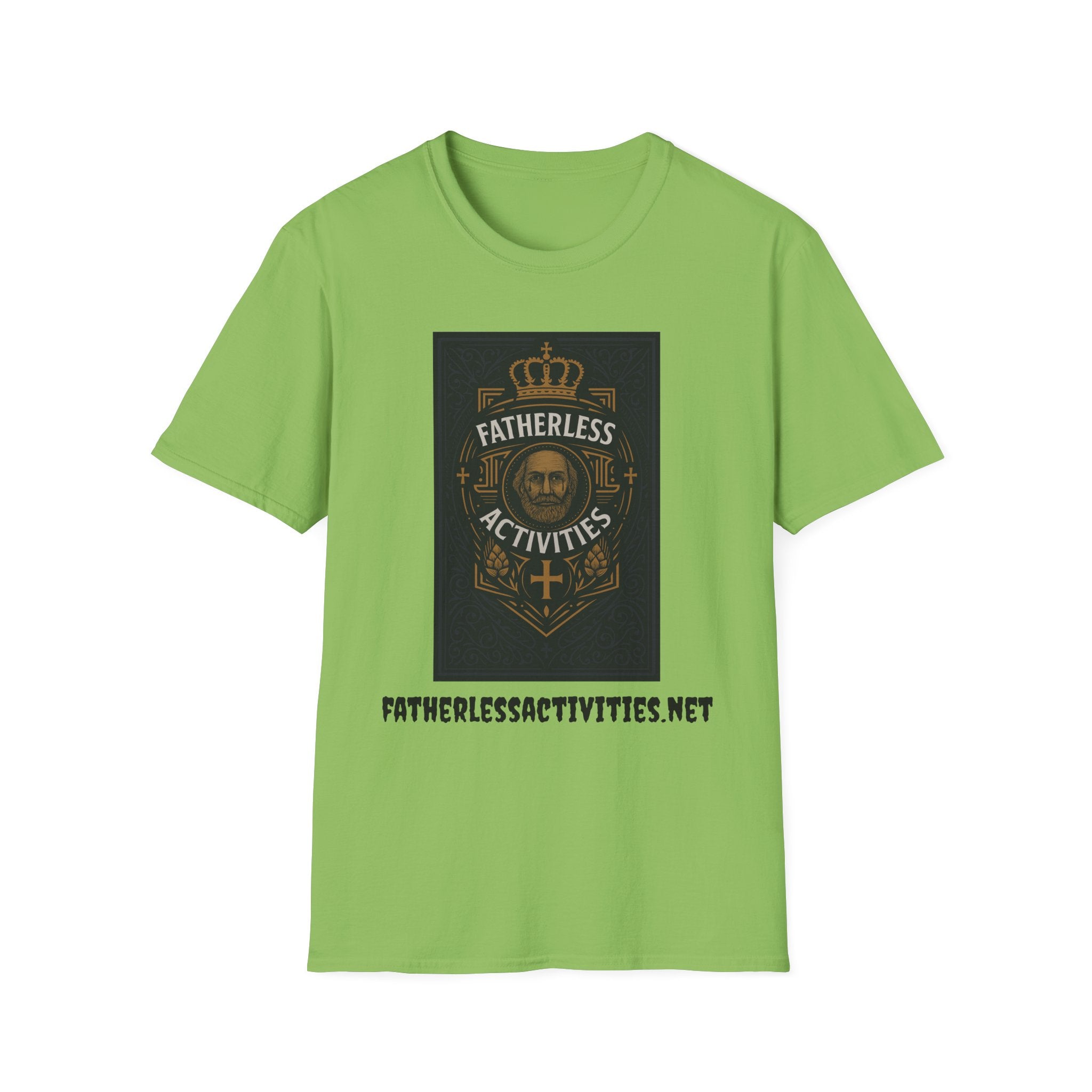 Fatherless Activities  #13 T-Shirt Mens Graphic Tee, Casual Wear, Street Wear College Frat