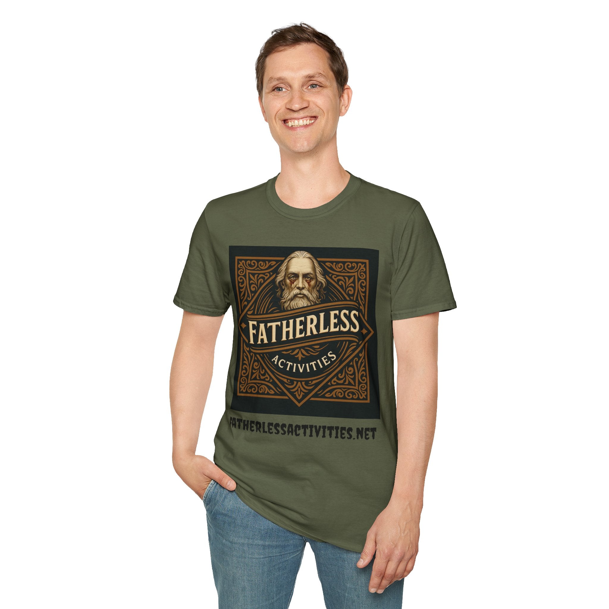 Fatherless Activities  #12 T-Shirt Mens Graphic Tee, Casual Wear, Street Wear College Frat