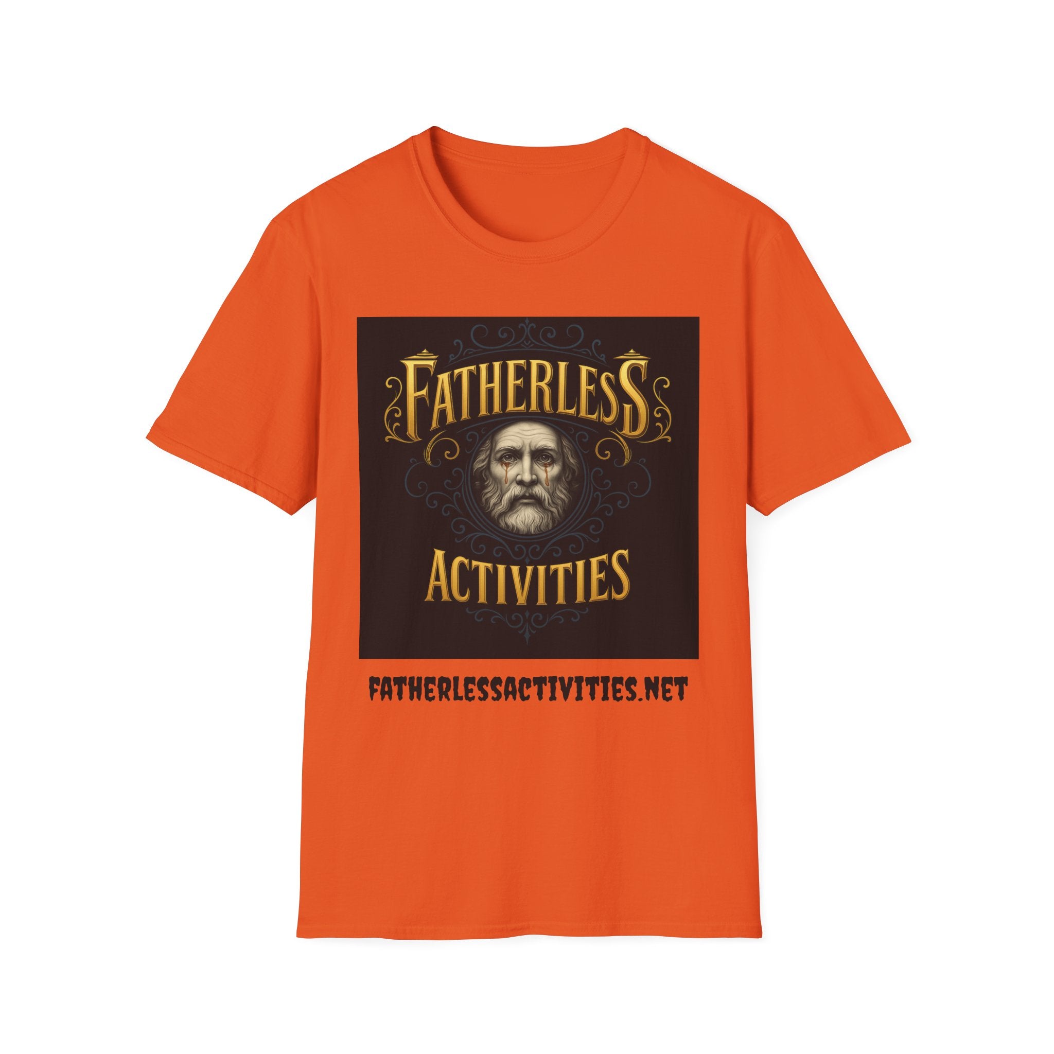 Fatherless Activities  #4 T-Shirt Mens Graphic Tee, Casual Wear, Street Wear College Frat