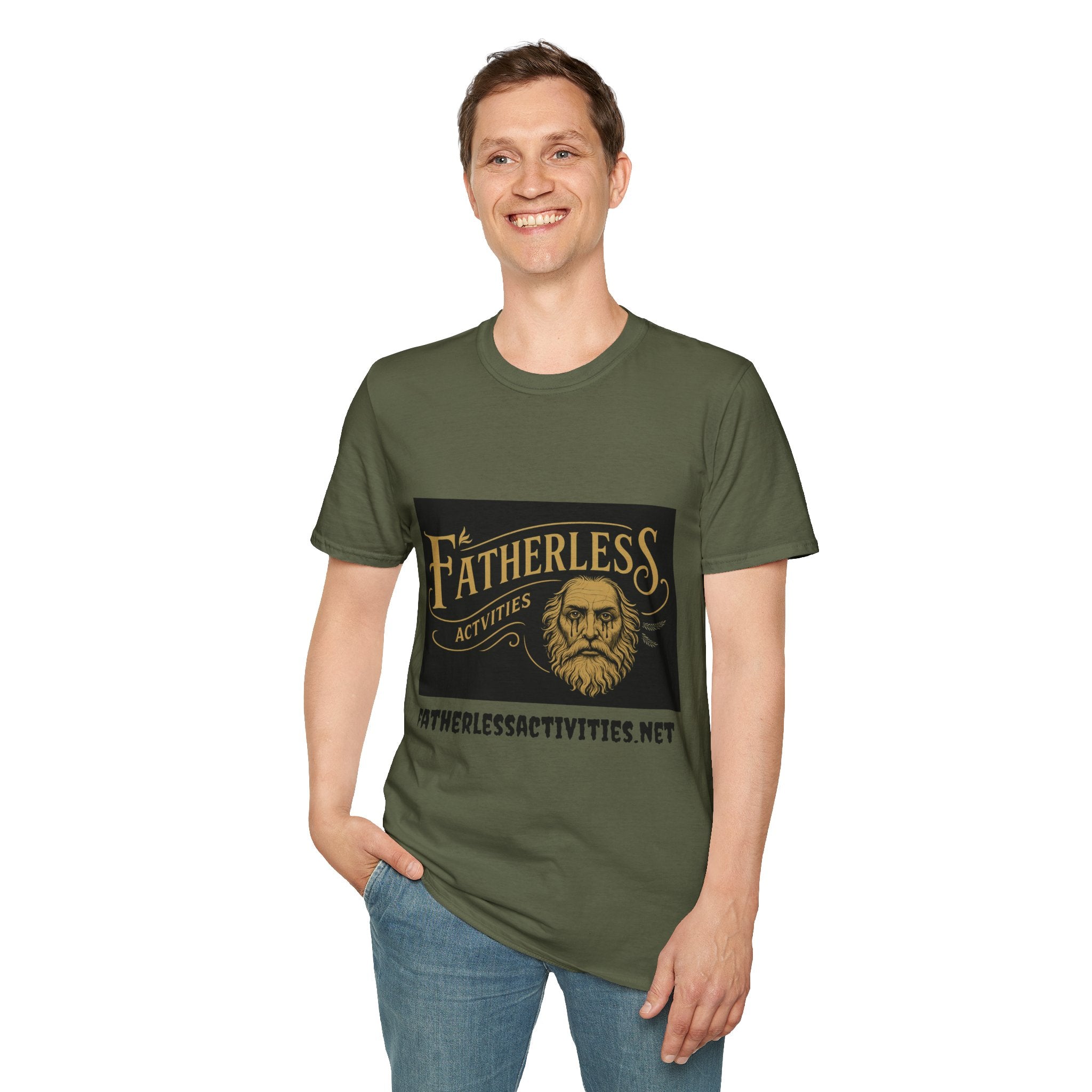 Fatherless Activities  #5 T-Shirt Mens Graphic Tee, Casual Wear, Street Wear College Frat