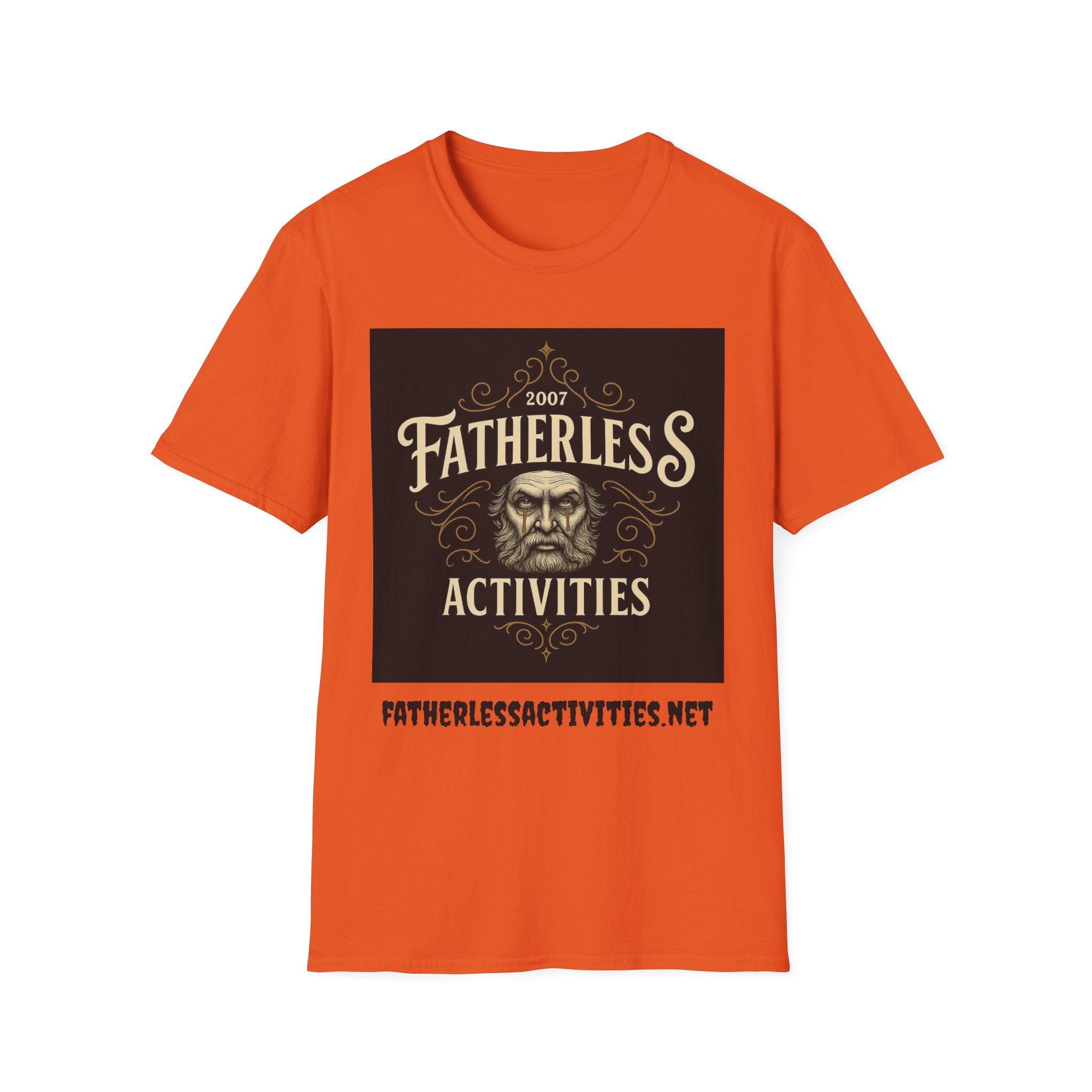 Fatherless Activities  #7 T-Shirt Mens Graphic Tee, Casual Wear, Street Wear College Frat