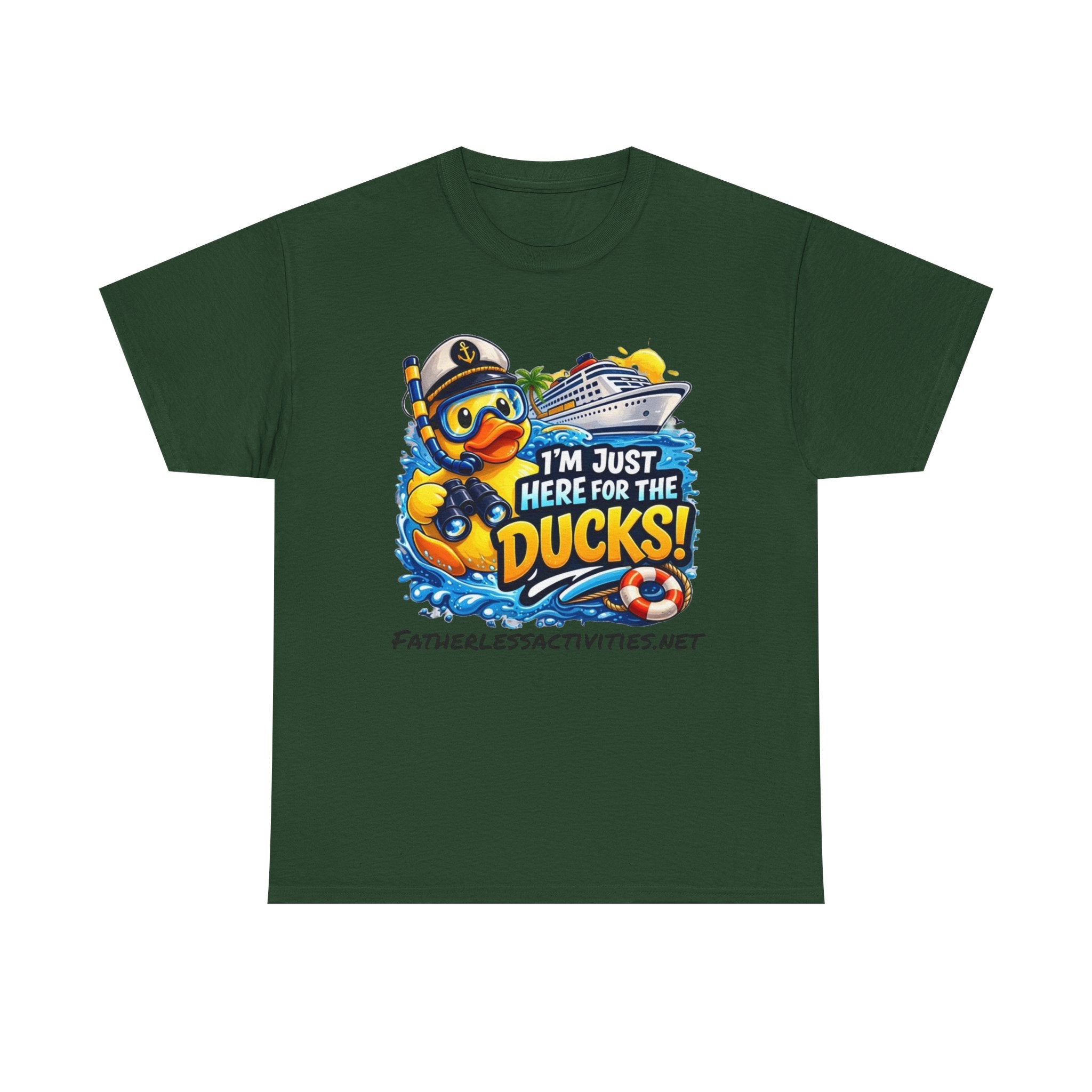 I'm Just Here for the Ducks! Cruise Duck T-Shirt