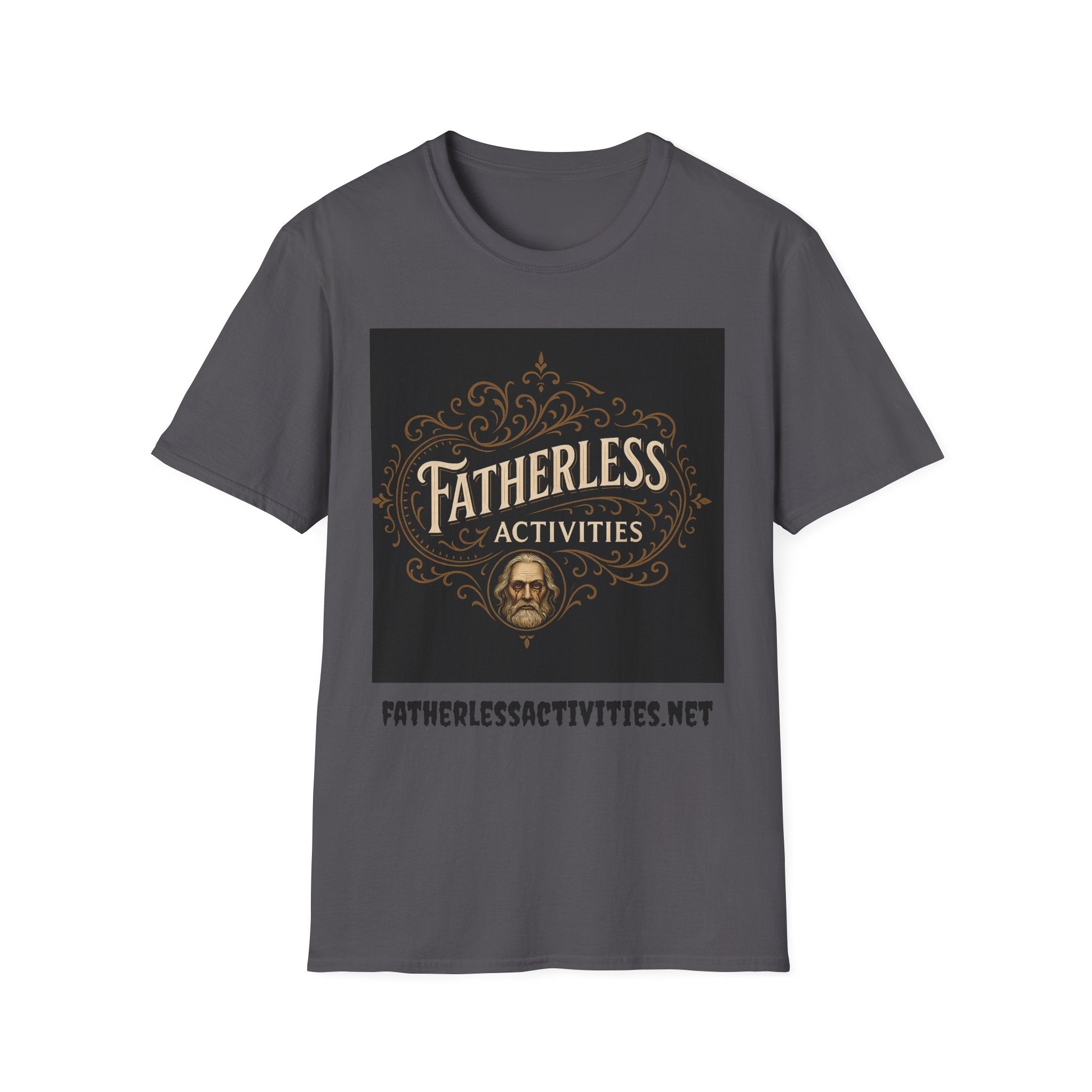 Fatherless Activities  #8 T-Shirt Mens Graphic Tee, Casual Wear, Street Wear College Frat