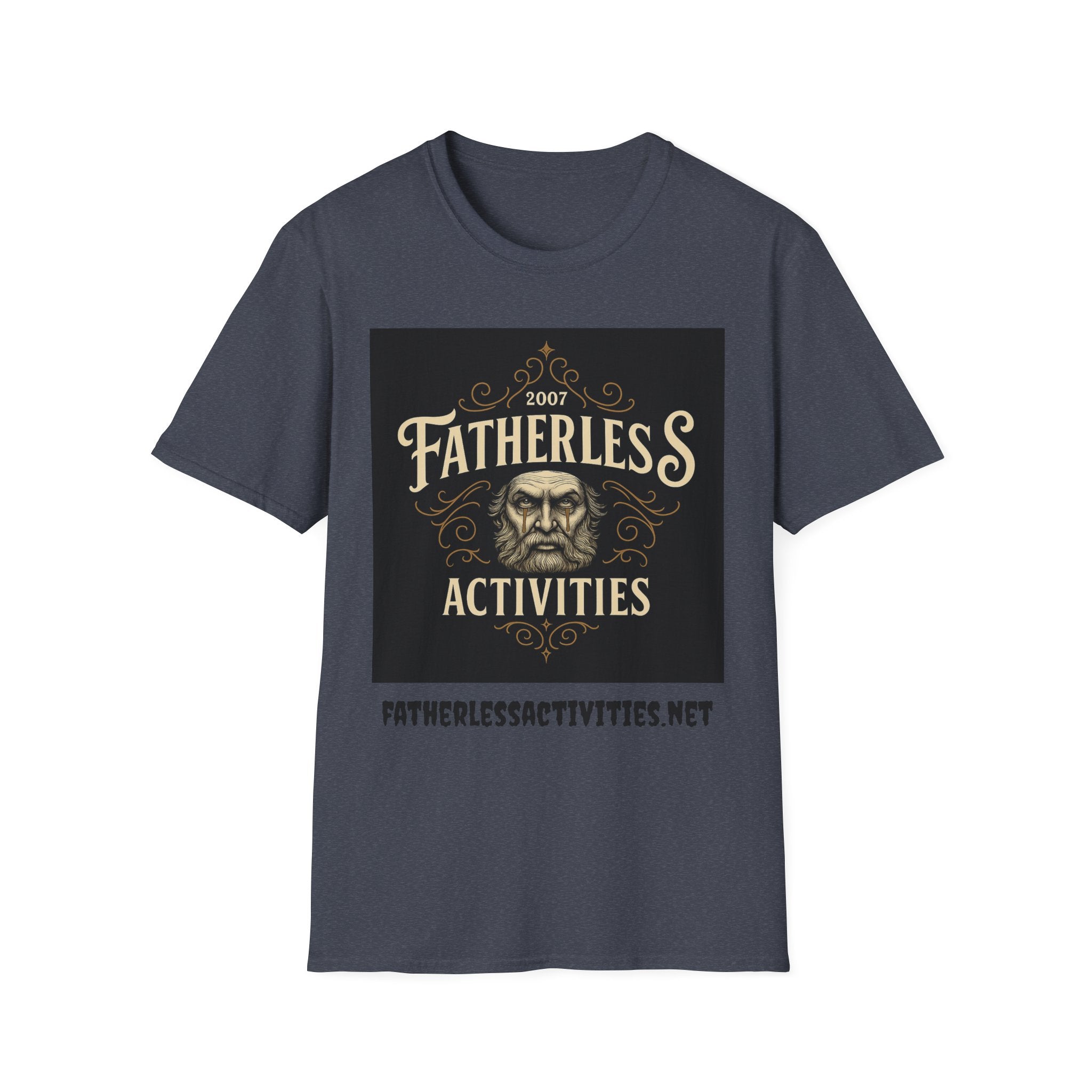 Fatherless Activities  #7 T-Shirt Mens Graphic Tee, Casual Wear, Street Wear College Frat