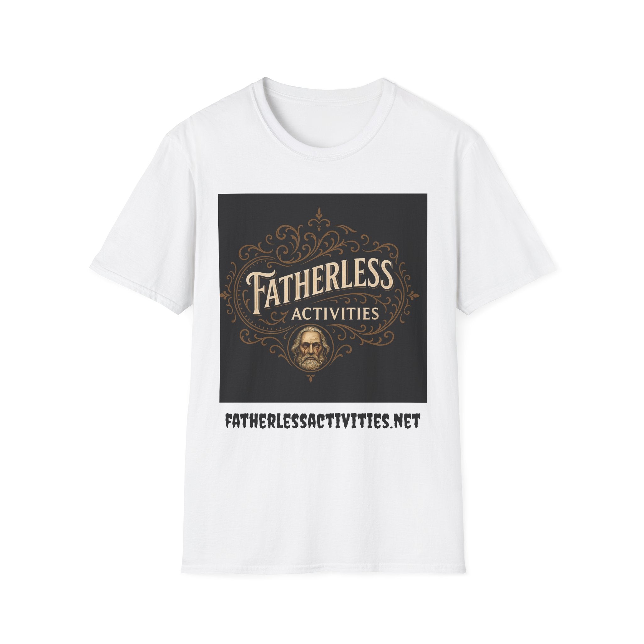 Fatherless Activities  #8 T-Shirt Mens Graphic Tee, Casual Wear, Street Wear College Frat